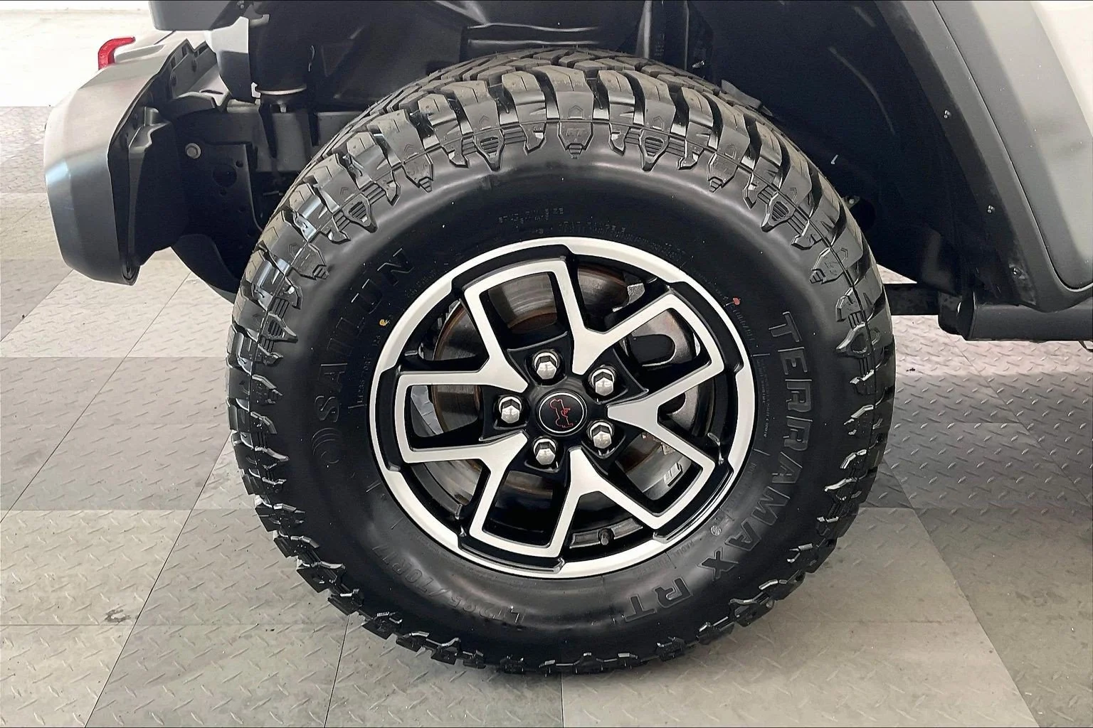 Used 2024 Bright White Clearcoat Jeep Rubicon image 8