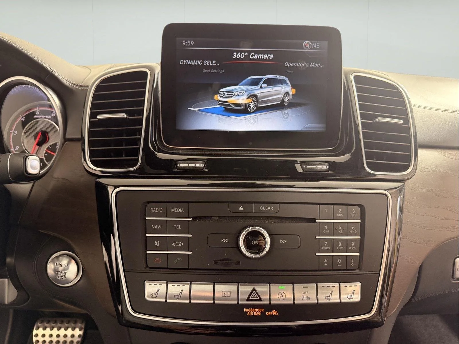 Used 2017 Obsidian Black Metallic Mercedes-Benz AMG® GLS 63 image 45