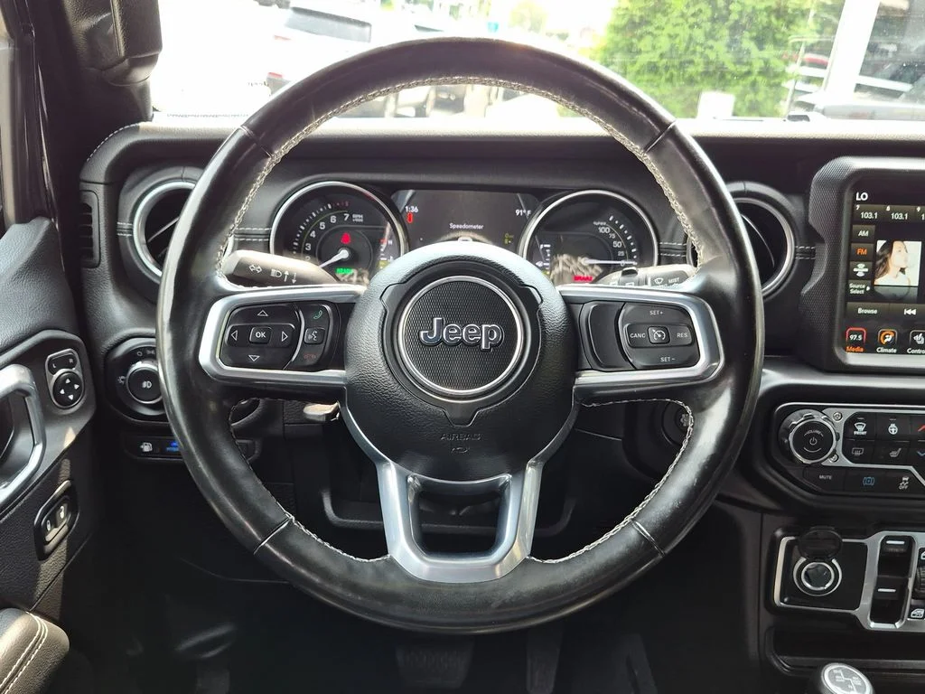 Used 2022 Black Jeep Unlimited Sahara 4xe image 13