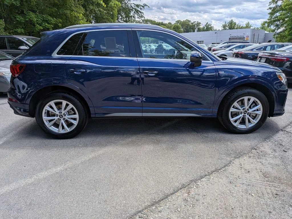 Used 2025 Blue Audi Premium image 2