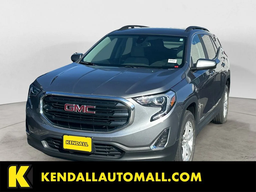Used 2021 Gray GMC SLE image 1
