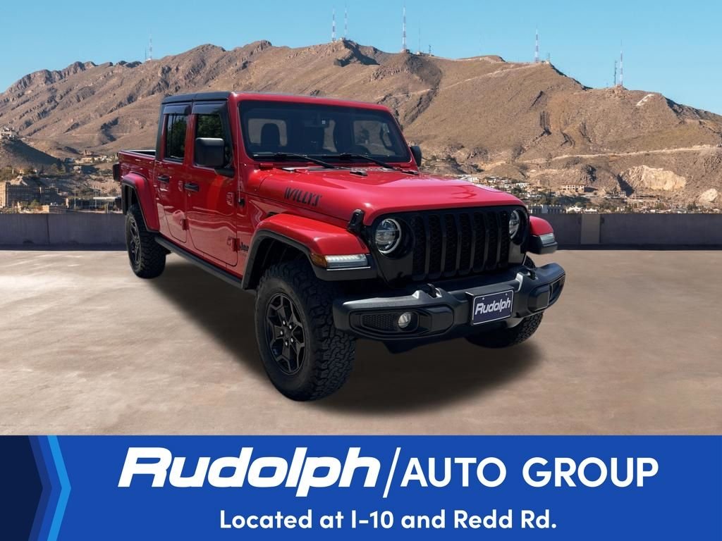 Used 2022 Red Jeep Willys image 7