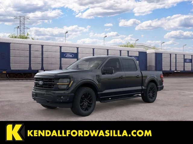 New 2026 Black Ford XLT image 1