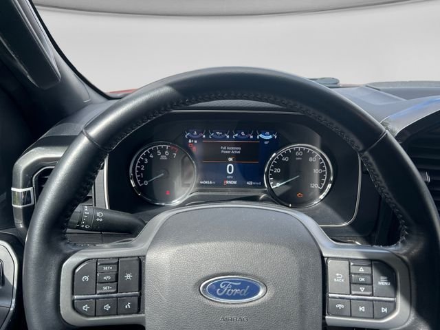 Used 2022 Rapid Red Metallic Tinted Clearcoat Ford XLT image 14