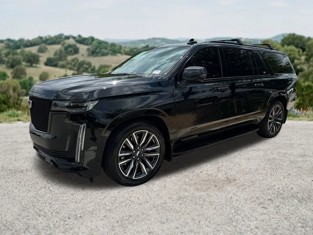 Used 2023 Black Raven Cadillac Sport Platinum image 3