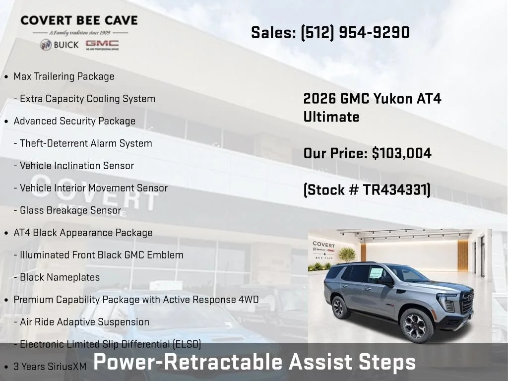 New 2026 GMC Yukon AT4 Ultimate, photo 25