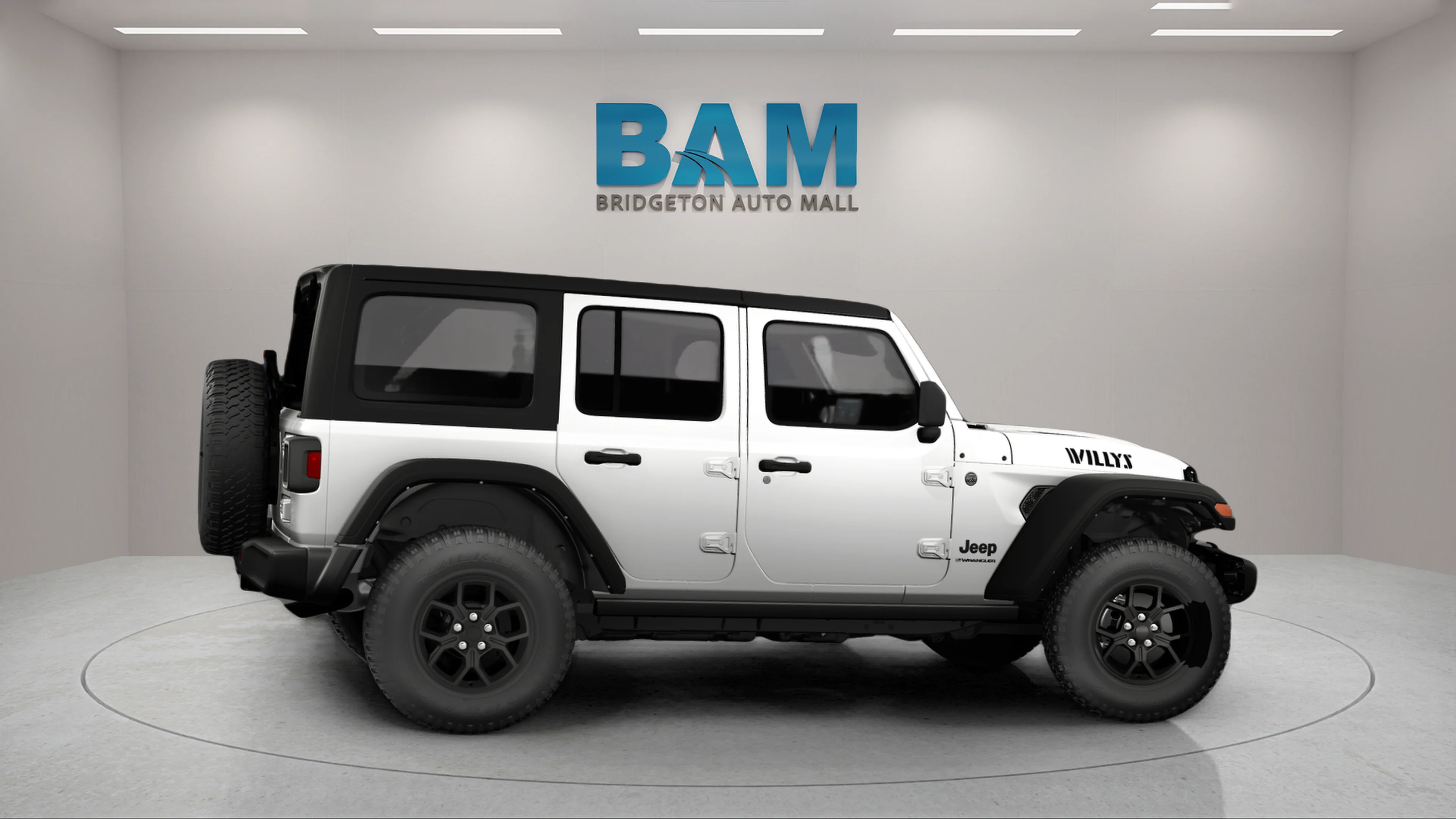 New 2026 Bright White Clear-Coat Exterior Paint Jeep Willys image 5
