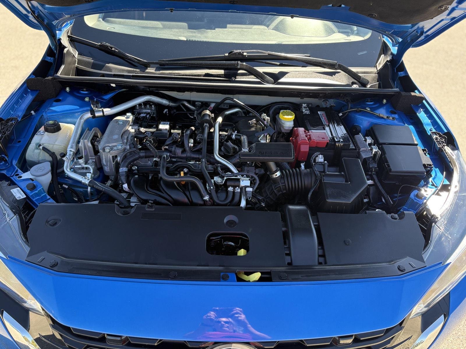 Used 2025 Electric Blue Metallic Nissan SV image 34