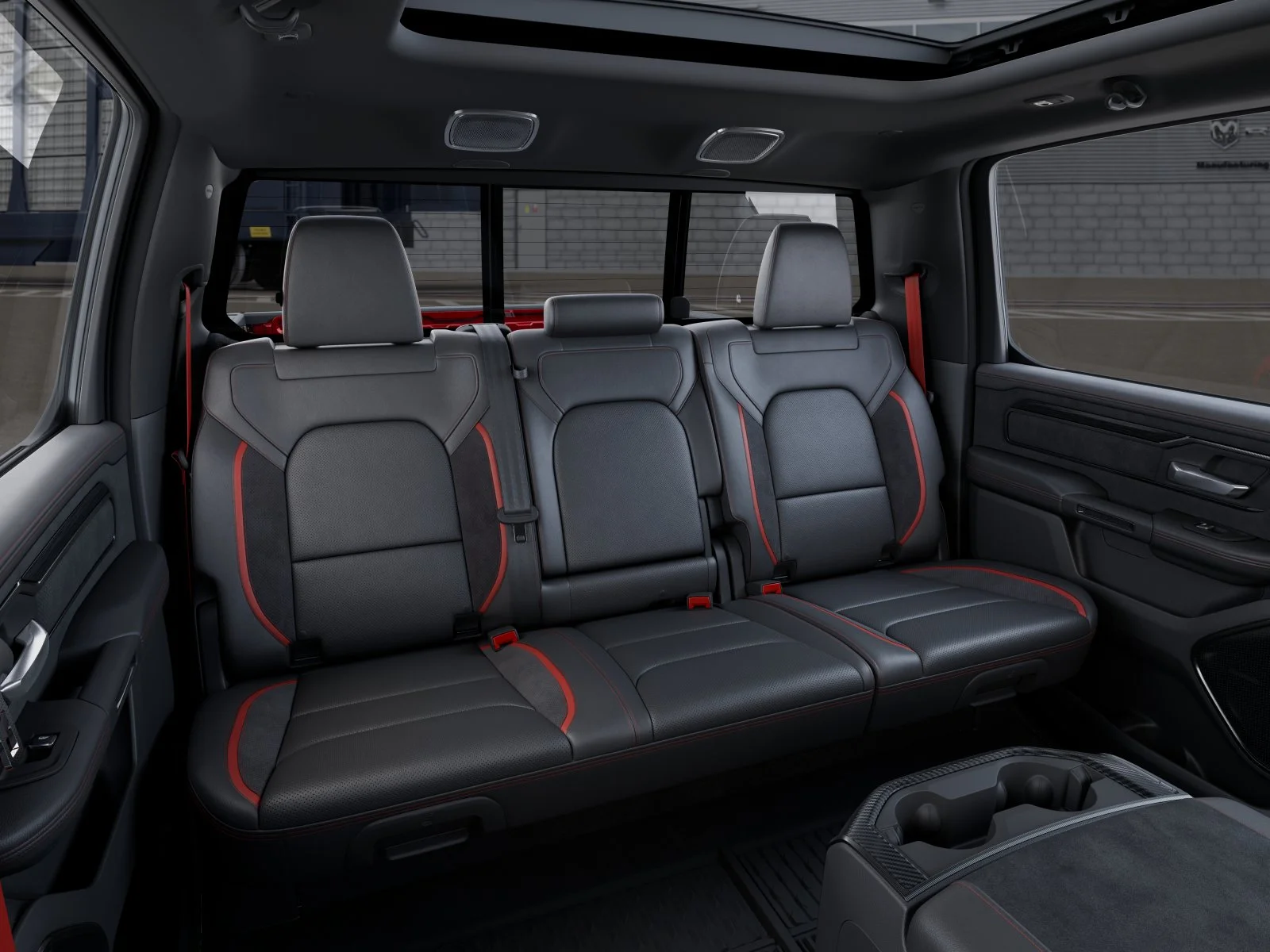 New 2027 Molten Red Pearl-Coat Exterior Paint RAM TRX image 15