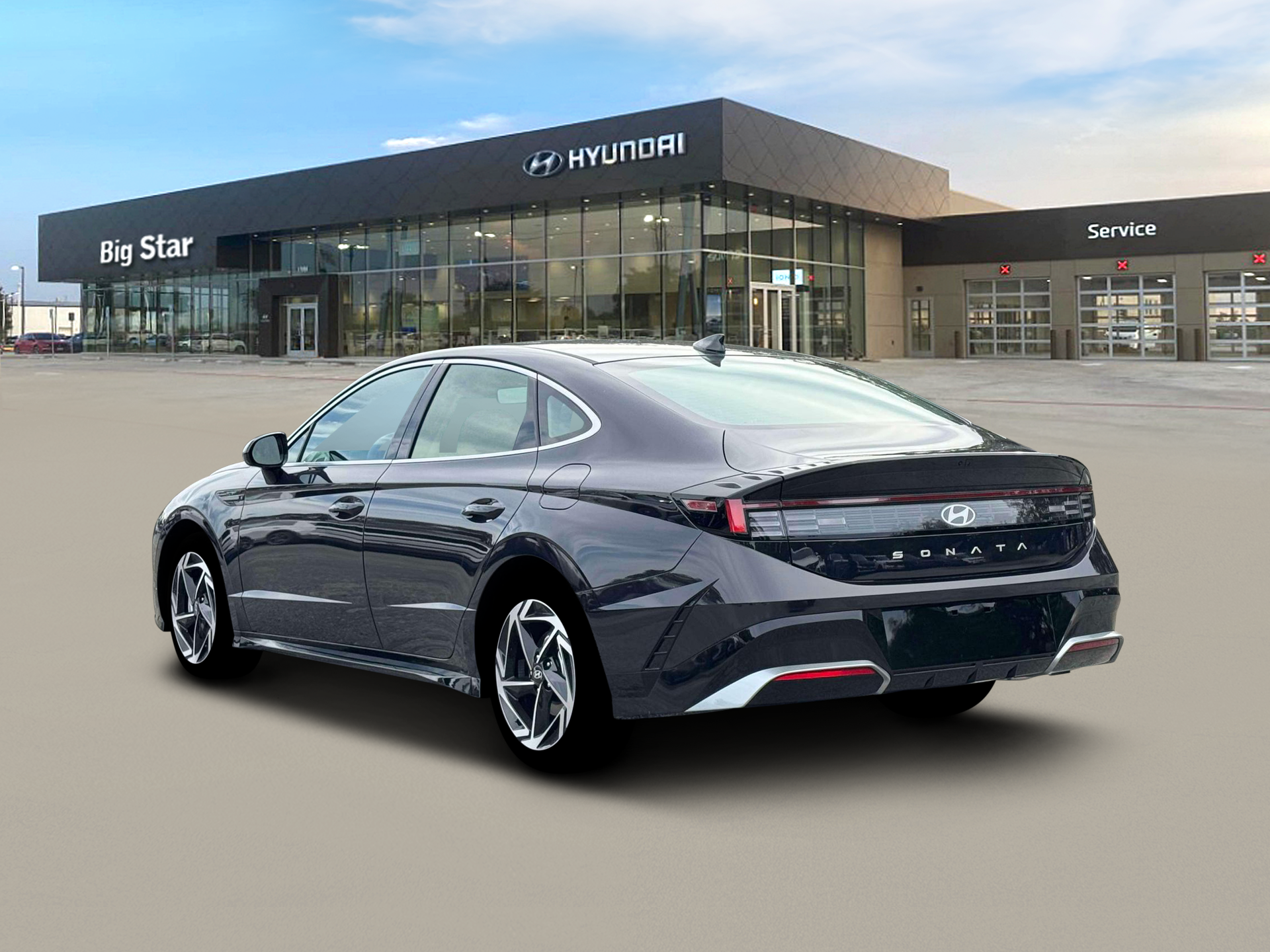 New 2026 Carbon Blue Hyundai SEL Sport image 24