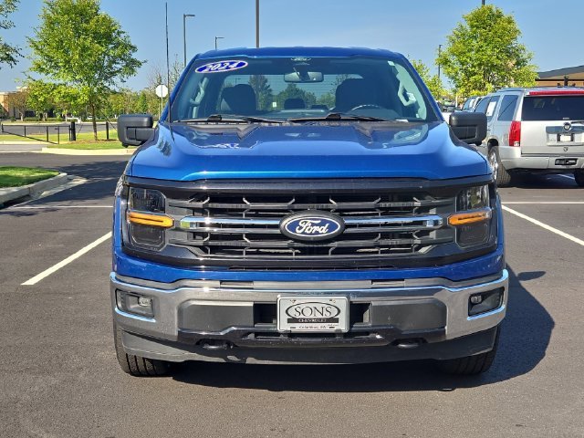Used 2024 Blue Metallic Ford XLT image 3