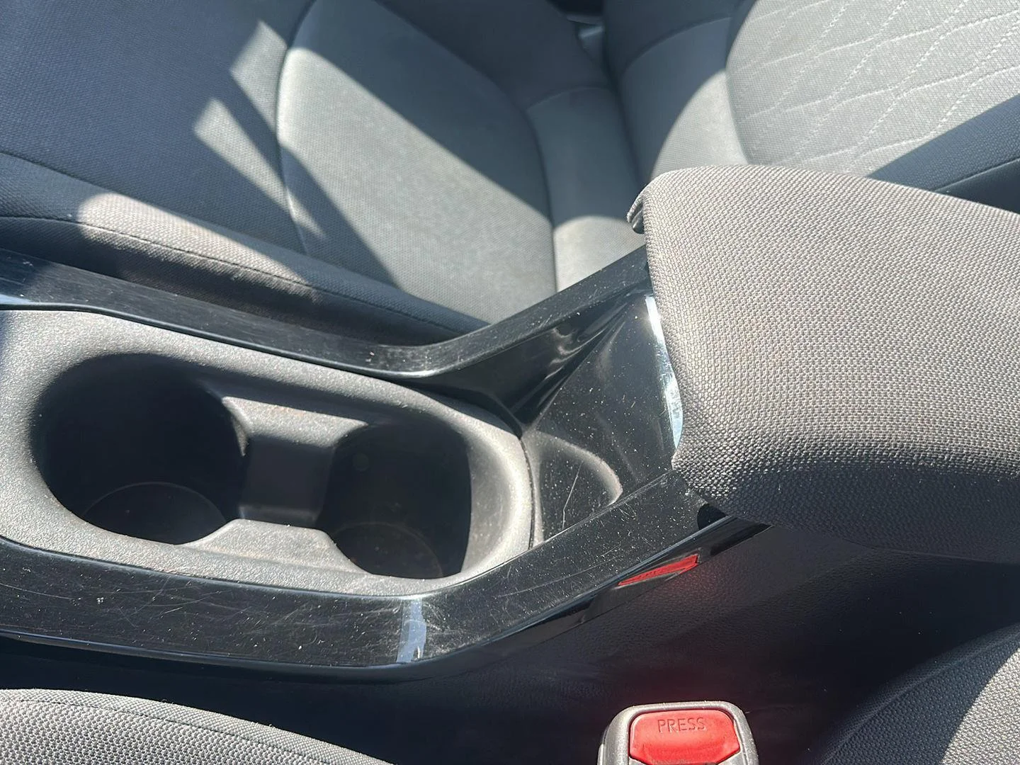 Used 2020 Celestite Gray Metallic Toyota LE image 20
