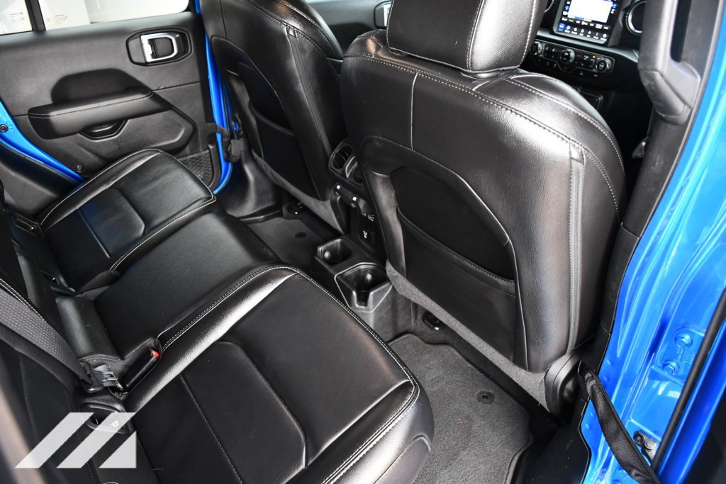 Used 2021 Blue Jeep Overland image 26