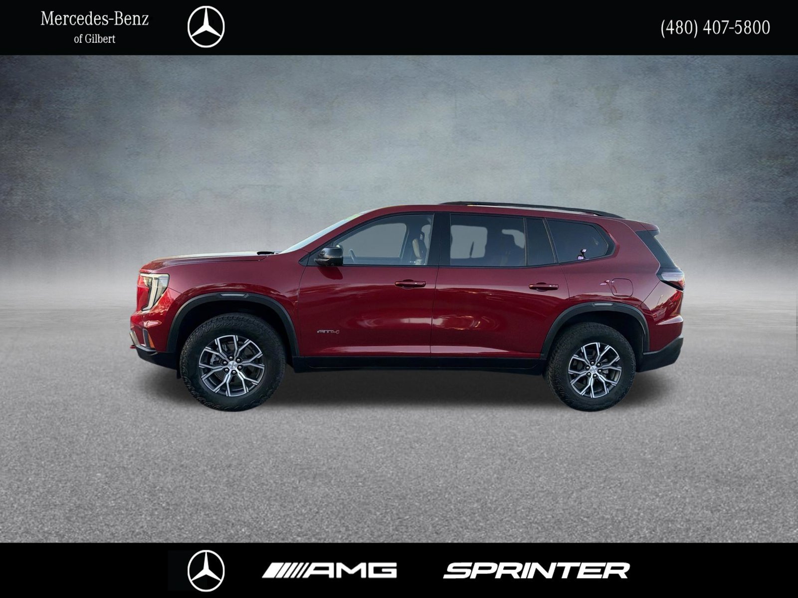 Used 2025 Red GMC AT4 image 3