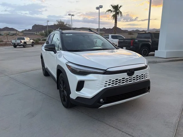 New 2026 Beige Toyota Hybrid XSE image 3