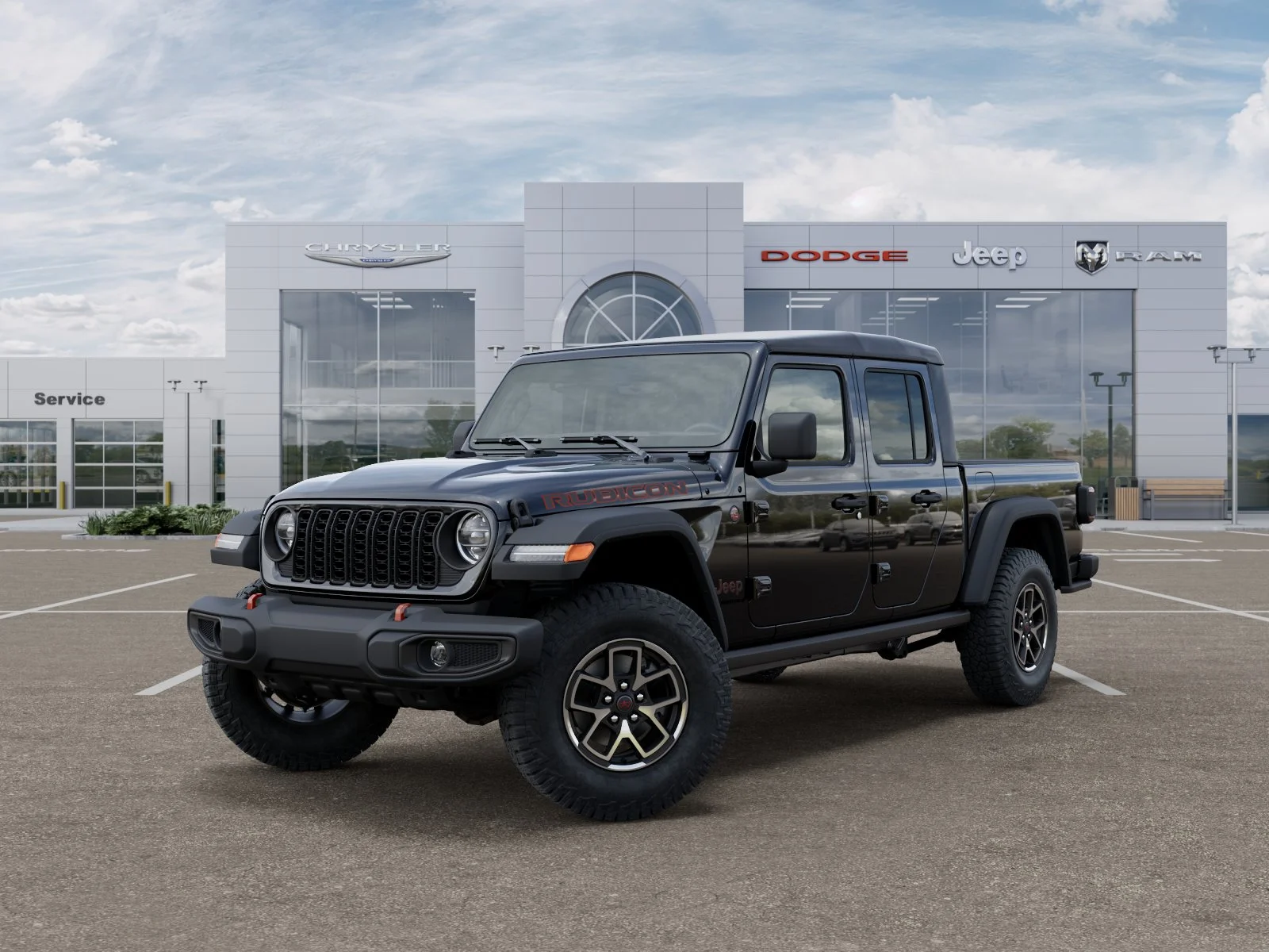 New 2026 Black Clear-Coat Exterior Paint Jeep Rubicon image 23