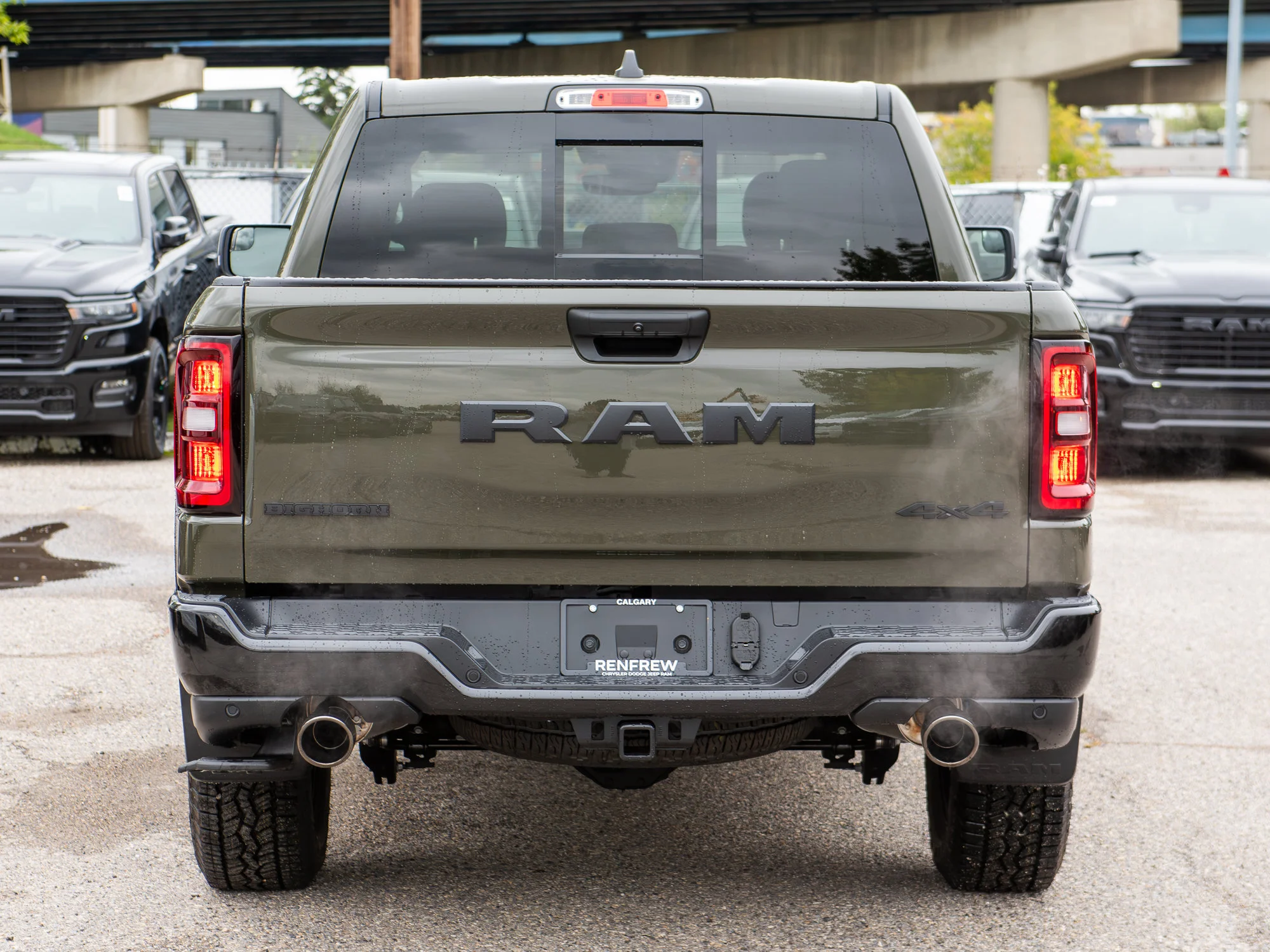 New 2026 Tan RAM Big Horn BackCountry Package* Crew Cab 4x4, 1 Inch Lift, Rear Locker image 5
