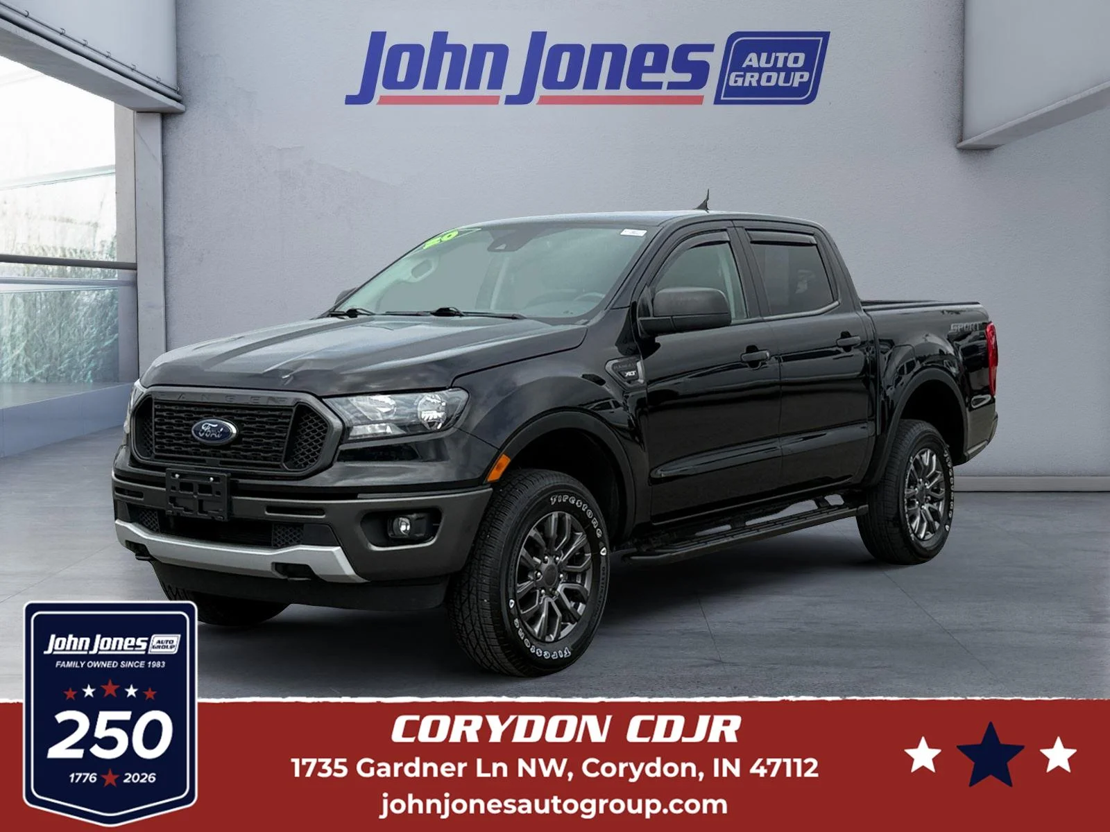 Used 2021 Shadow Black Ford XLT image 1