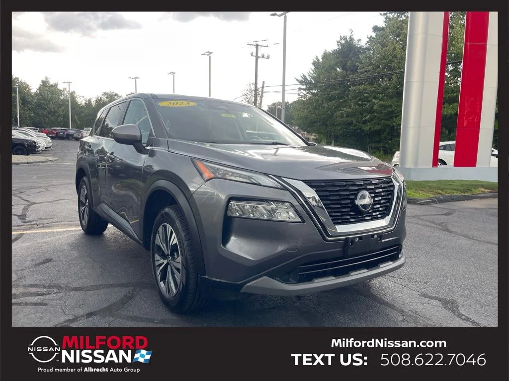 Certified Used 2023 Gray Nissan SV image 8