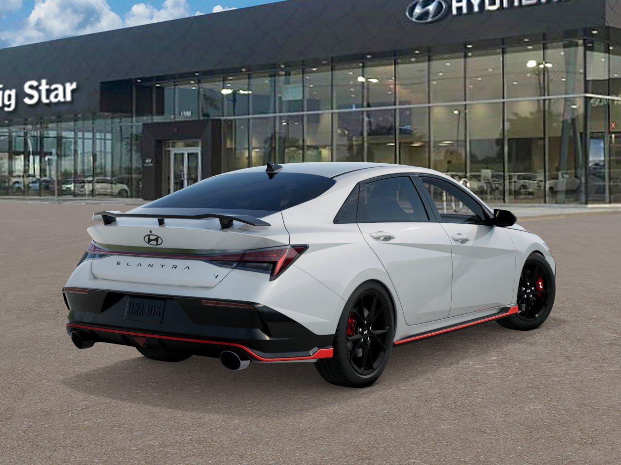 New 2026 Atlas White Hyundai Sedan image 4