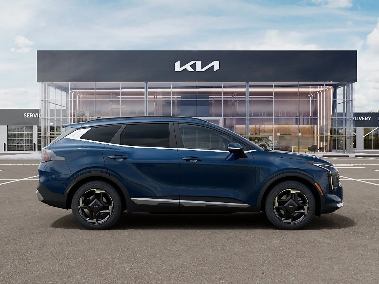 New 2027 Vesta Blue Kia EX image 7