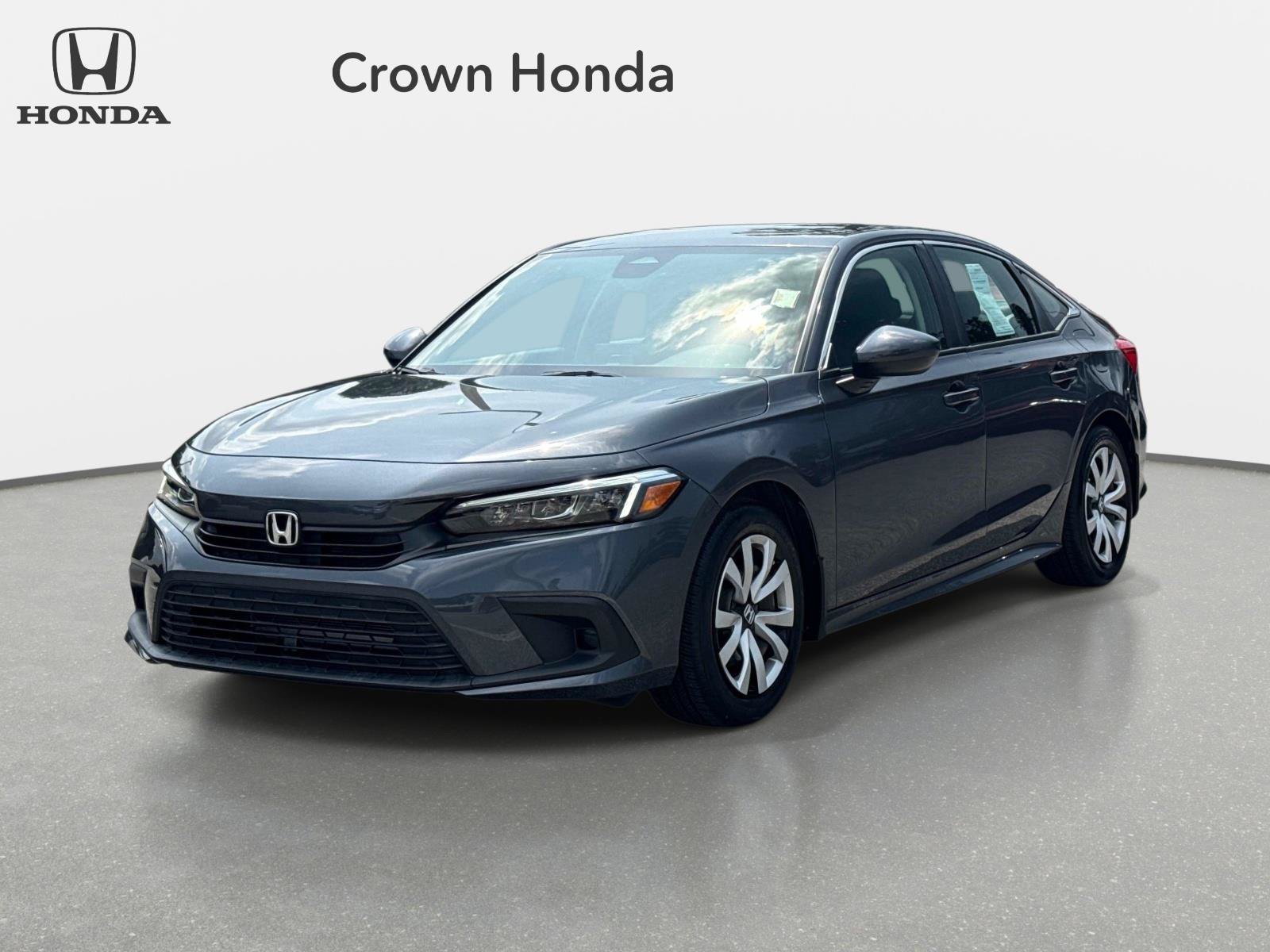 Used 2023 Meteorite Gray Metallic Honda LX image 1