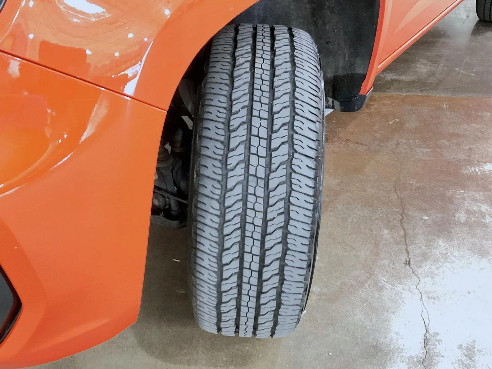 Used 2021 Orange Chevrolet Work Truck image 23