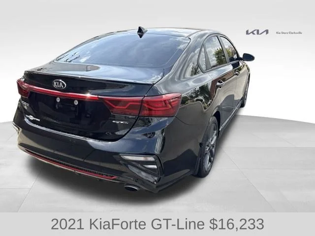Used 2021 Black Kia GT-Line image 8