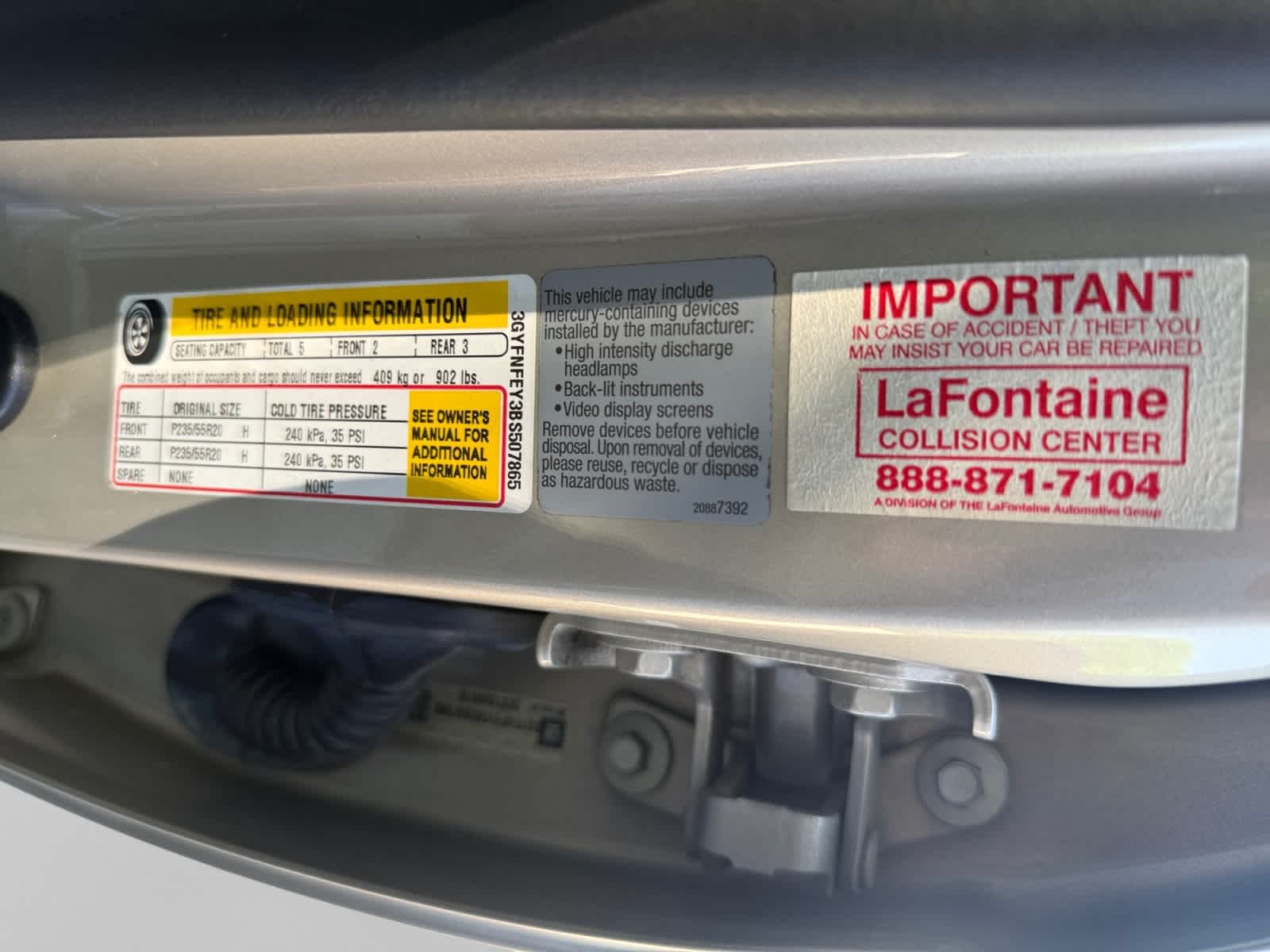 Used 2011 Gold Mist Metallic Cadillac Premium Collection image 25