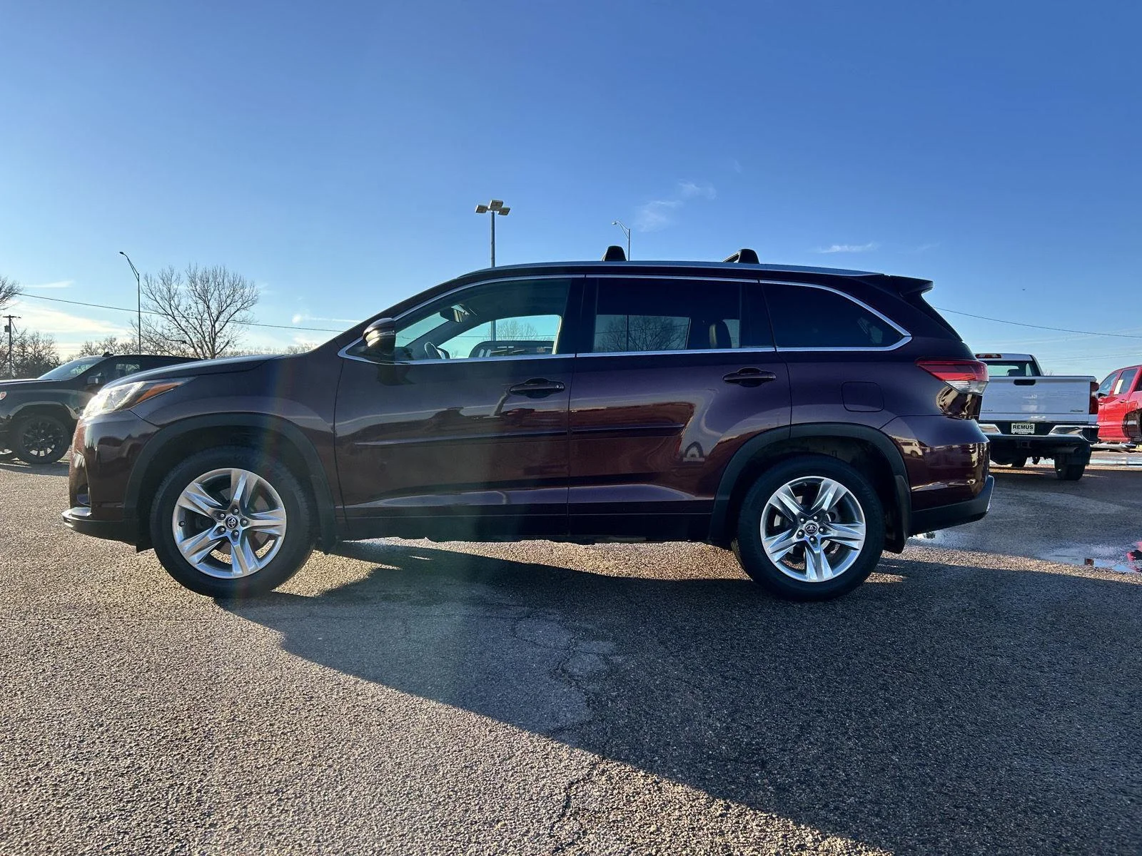 Used 2019 Red Toyota Limited image 4