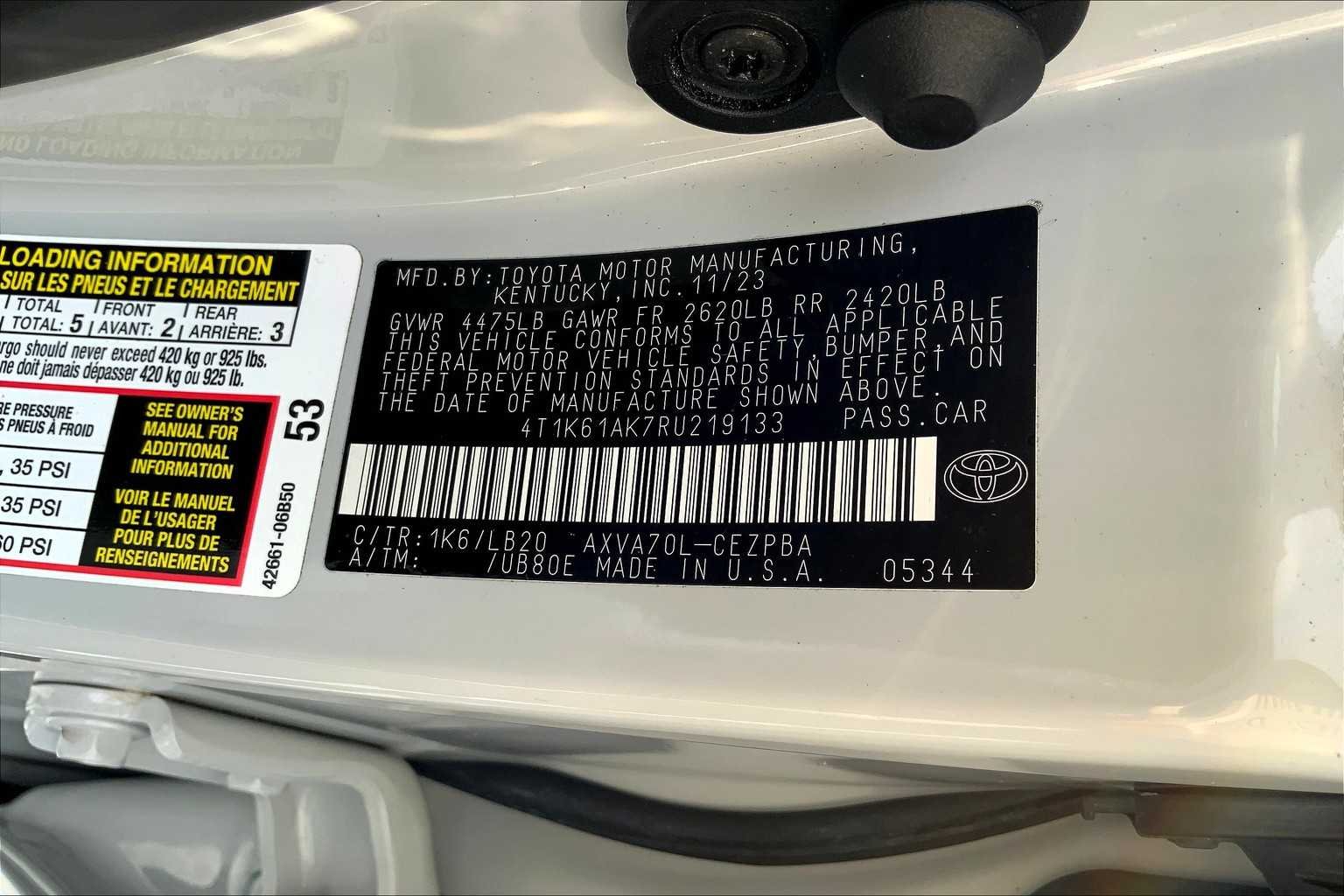 Used 2024 Ice Edge Toyota XSE image 27