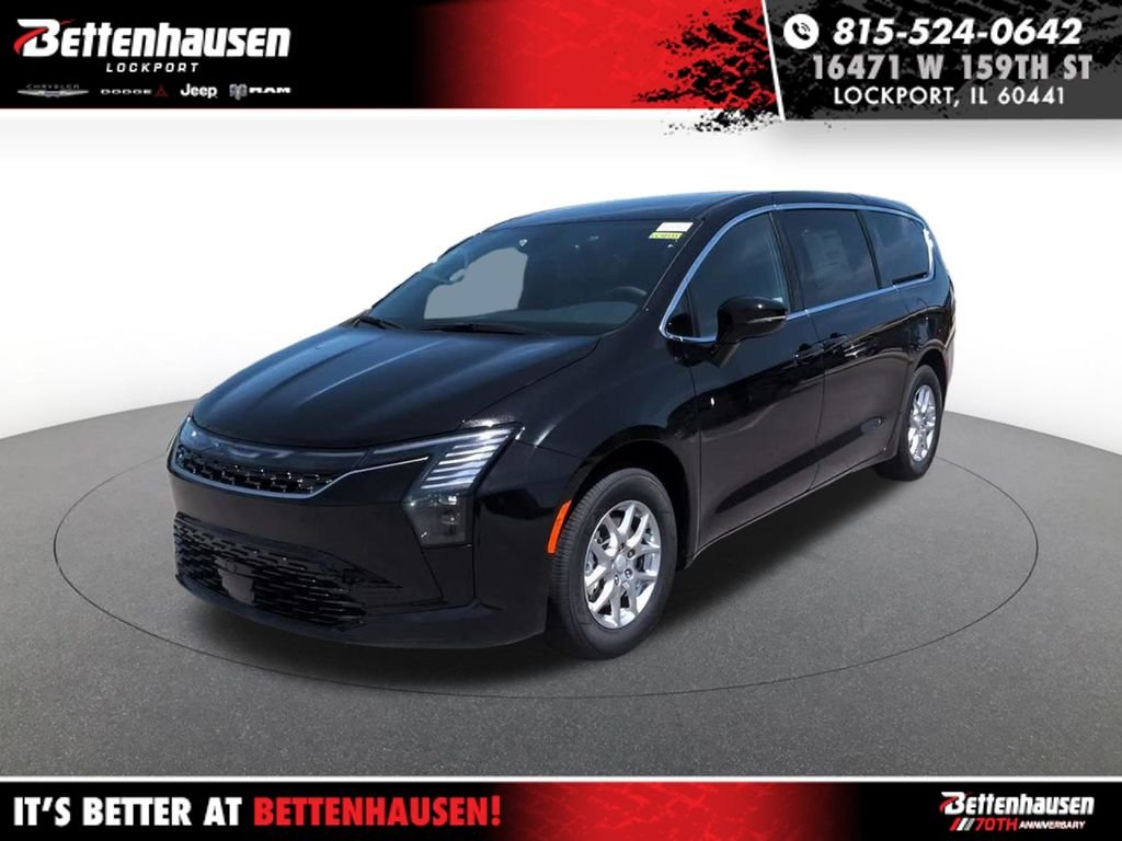 New 2027 Diamond Black Crystal Pearl-Coat Exterior Paint Chrysler  image 1