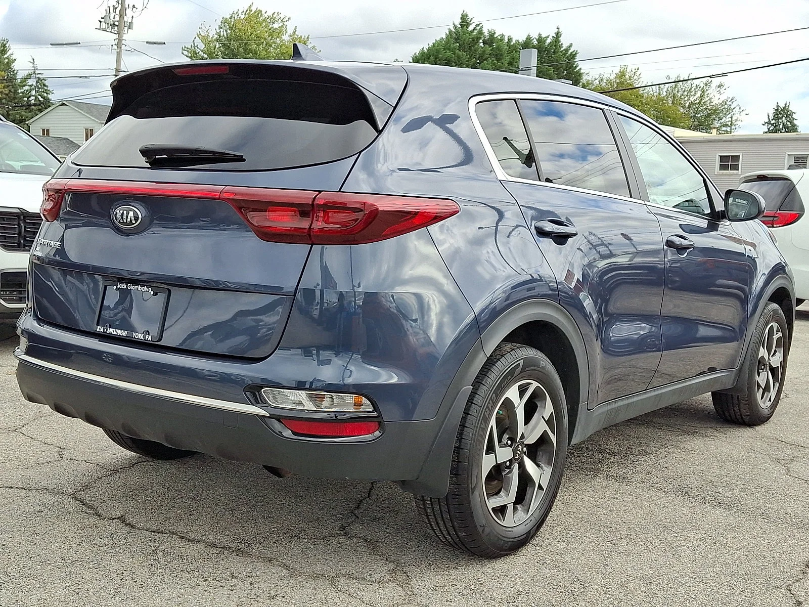Certified Used 2020 Blue Kia LX image 6