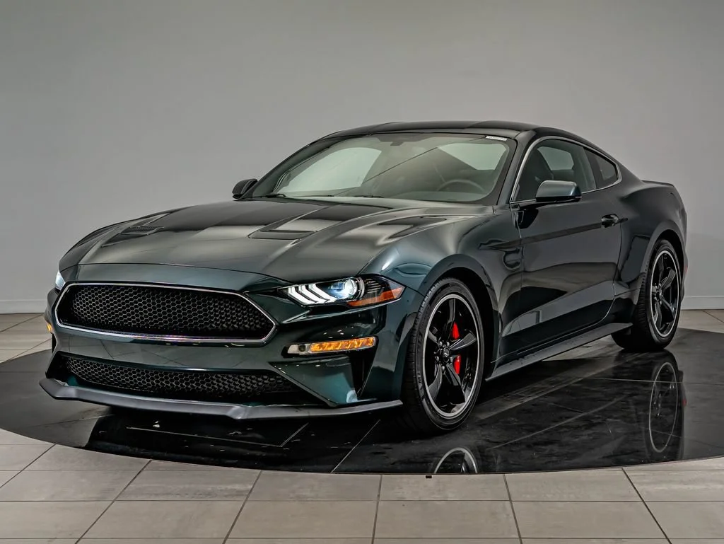 Used 2019 Dark Highland Green Metallic Ford Bullitt image 1