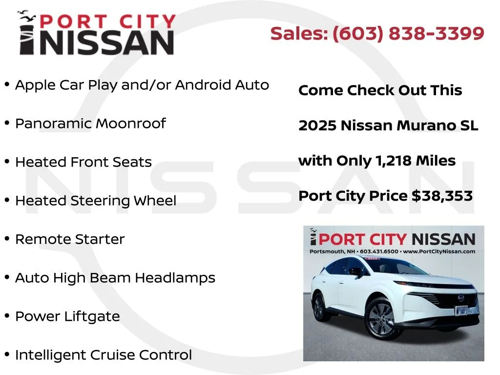 2025 Nissan Murano SL - Photo 8