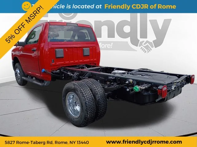 New 2026 Flame Red Clear-Coat Exterior Paint RAM Tradesman image 7