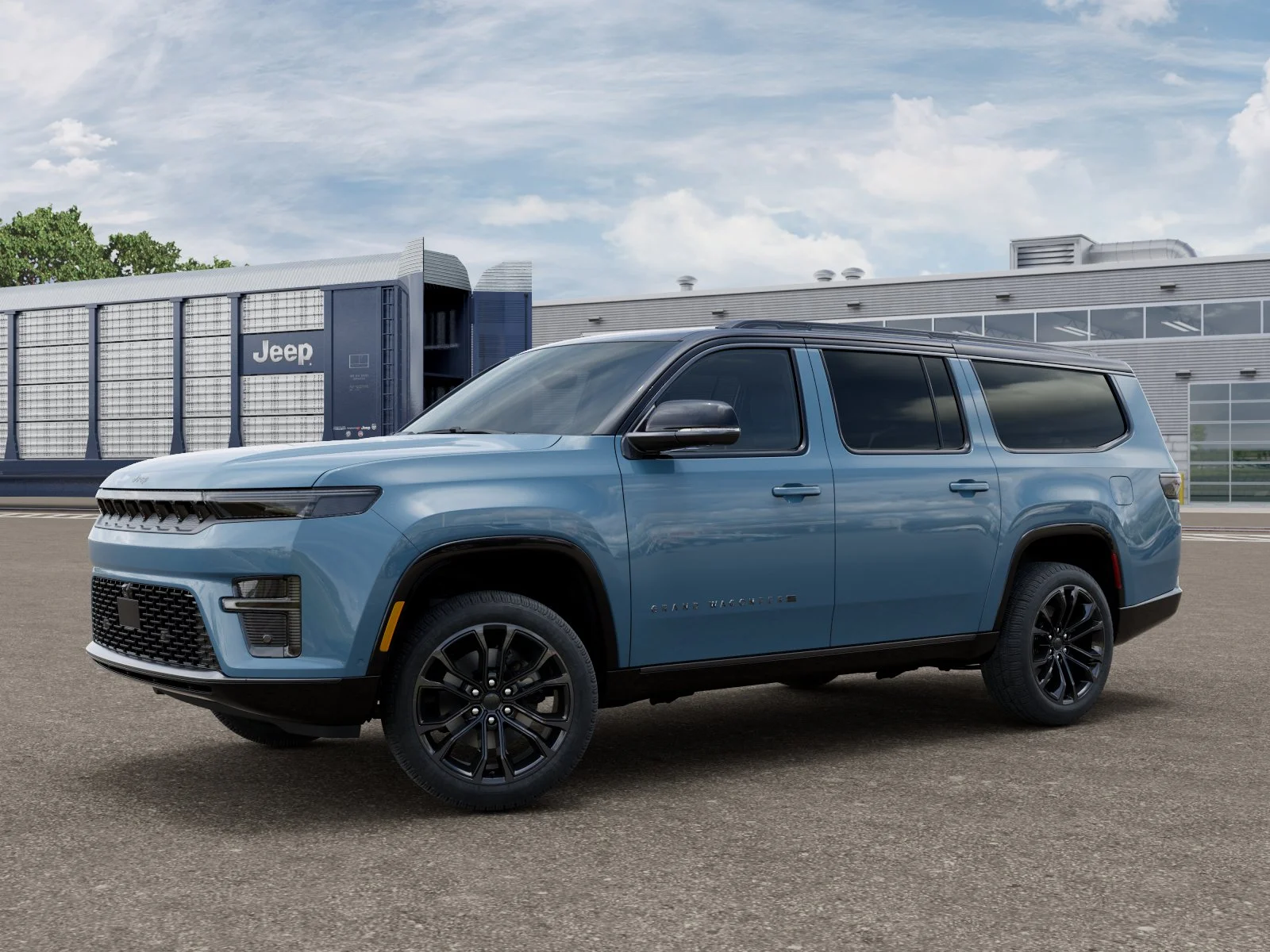 New 2026 Steel Blue Jeep Summit Reserve image 1