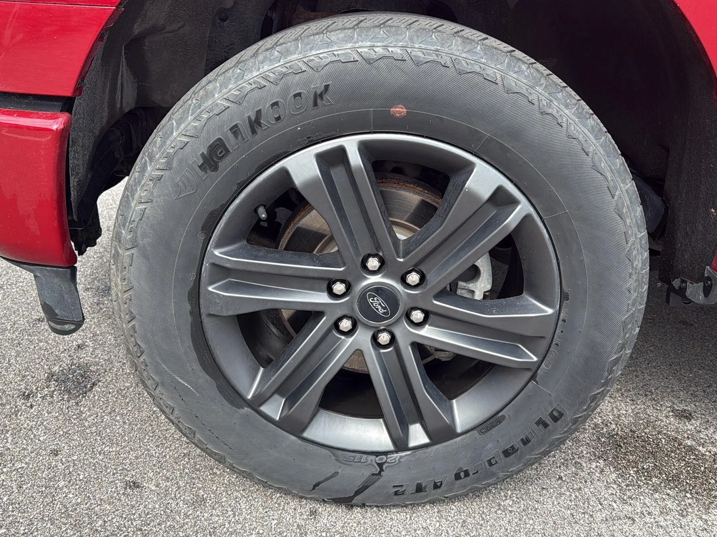 Used 2022 Rapid Red Metallic Tinted Clearcoat Ford XLT image 15