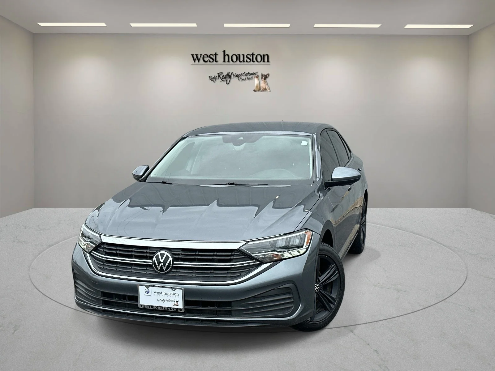 Used 2023 Gray Volkswagen SE image 1