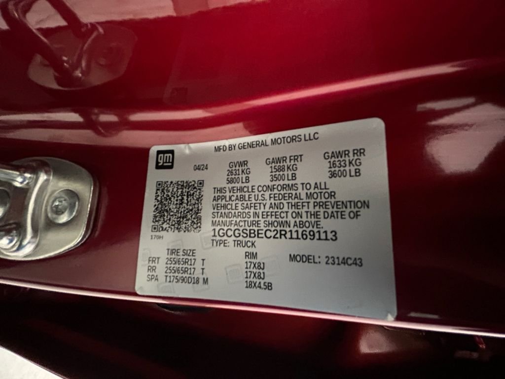 Used 2024 Red Chevrolet Work Truck image 20