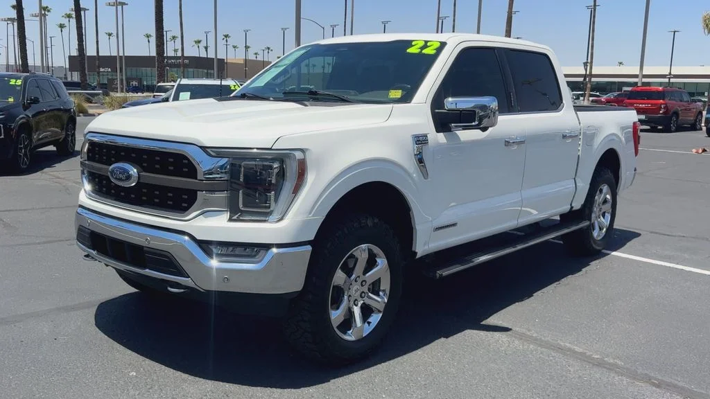 Used 2022 White Ford King Ranch image 5
