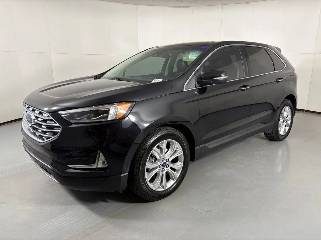 Used 2020 Black Ford Titanium image 4