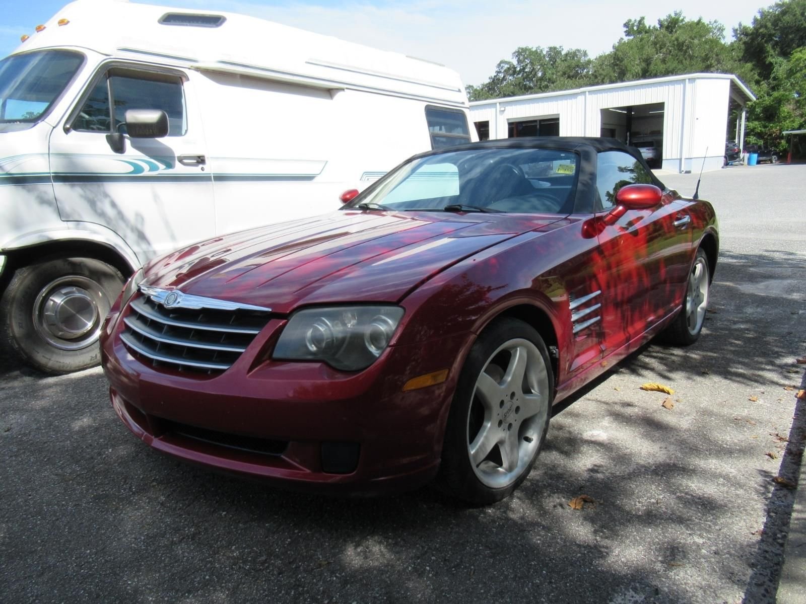 Used 2007 Red Chrysler Base image 2
