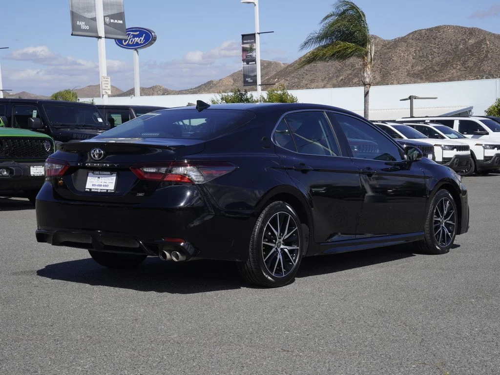 Certified Used 2023 Black Toyota SE image 3