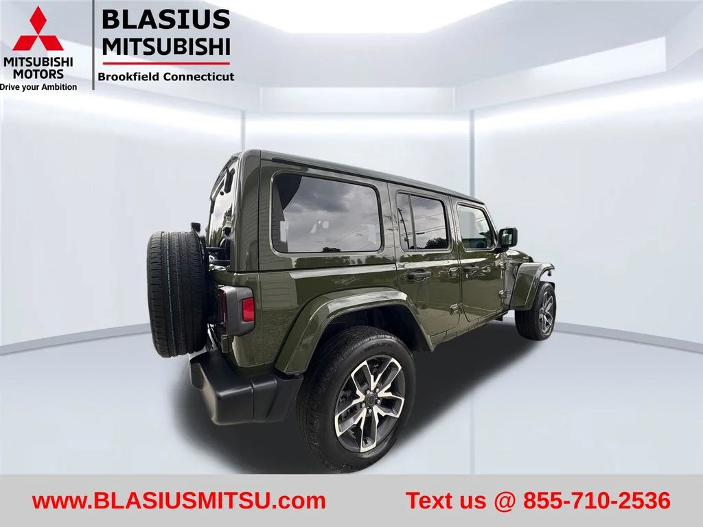 Used 2024 Green Jeep Sport S 4xe image 8