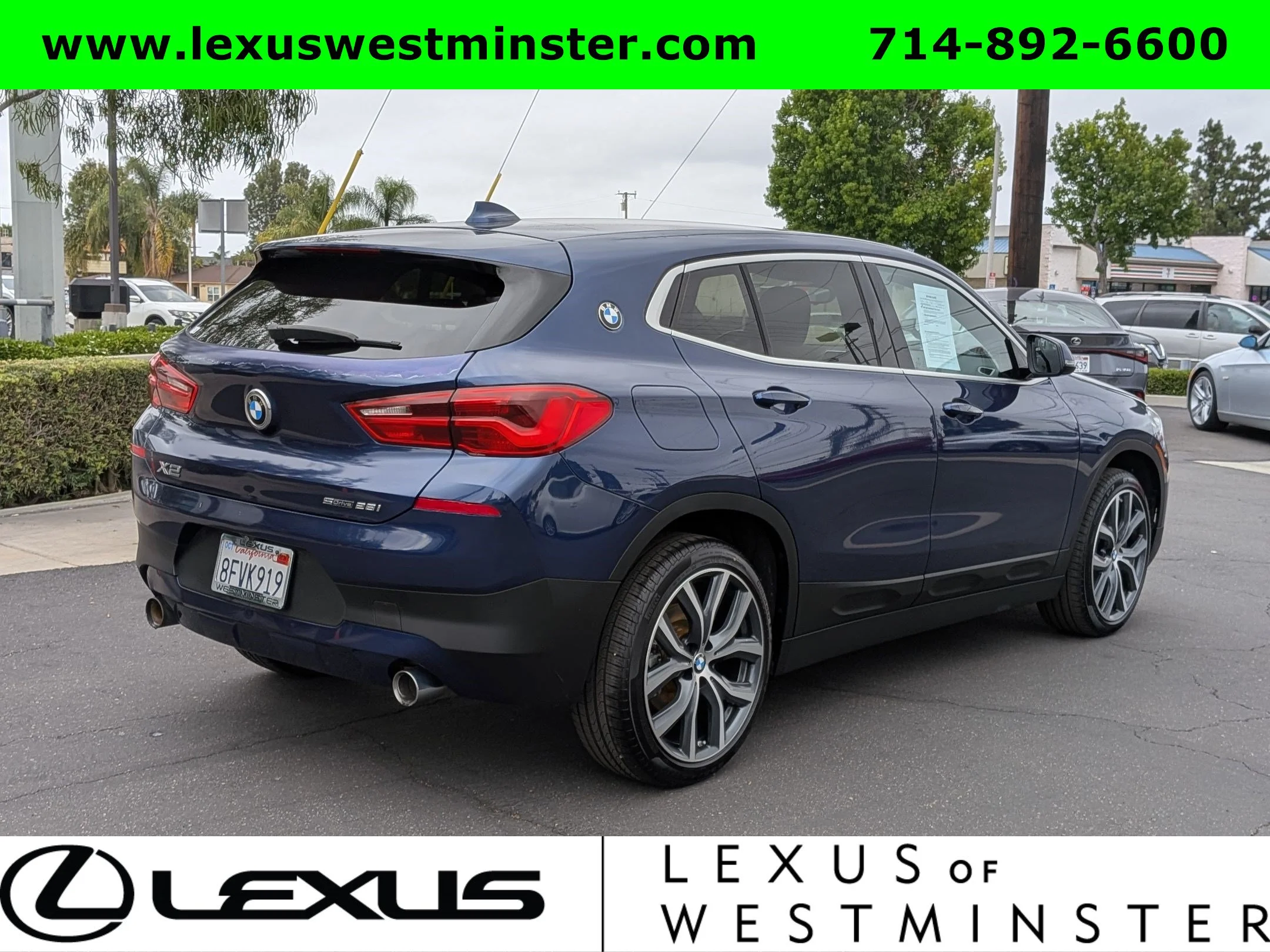 Used 2018 Mediterranean Blue Metallic BMW sDrive28i image 8