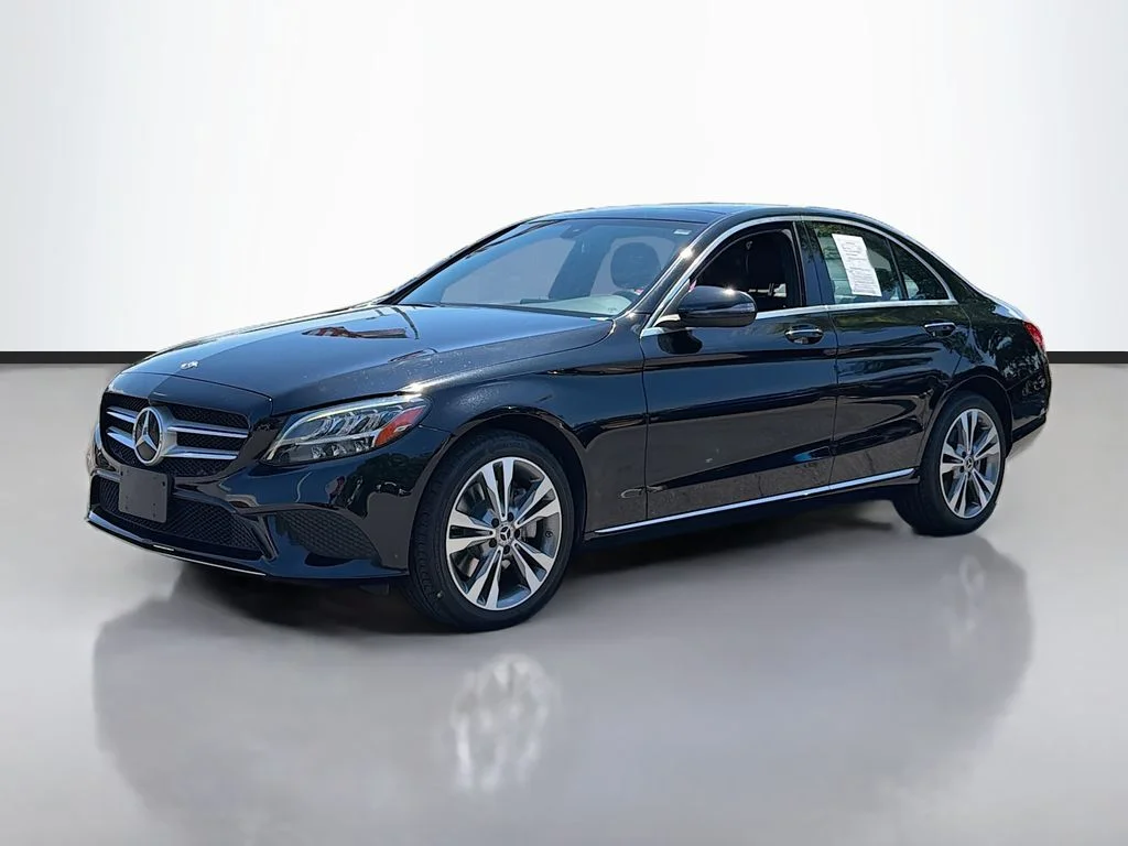 Used 2021 Black Mercedes-Benz C 300 image 2