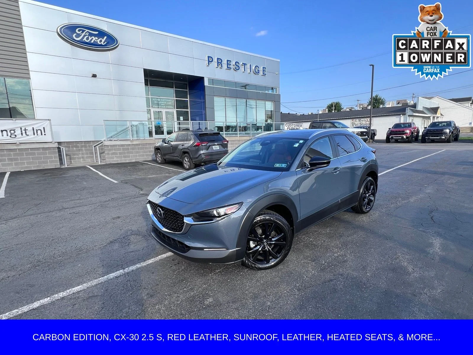 Used 2024 Polymetal Gray Metallic Mazda 2.5 S Carbon Edition image 1