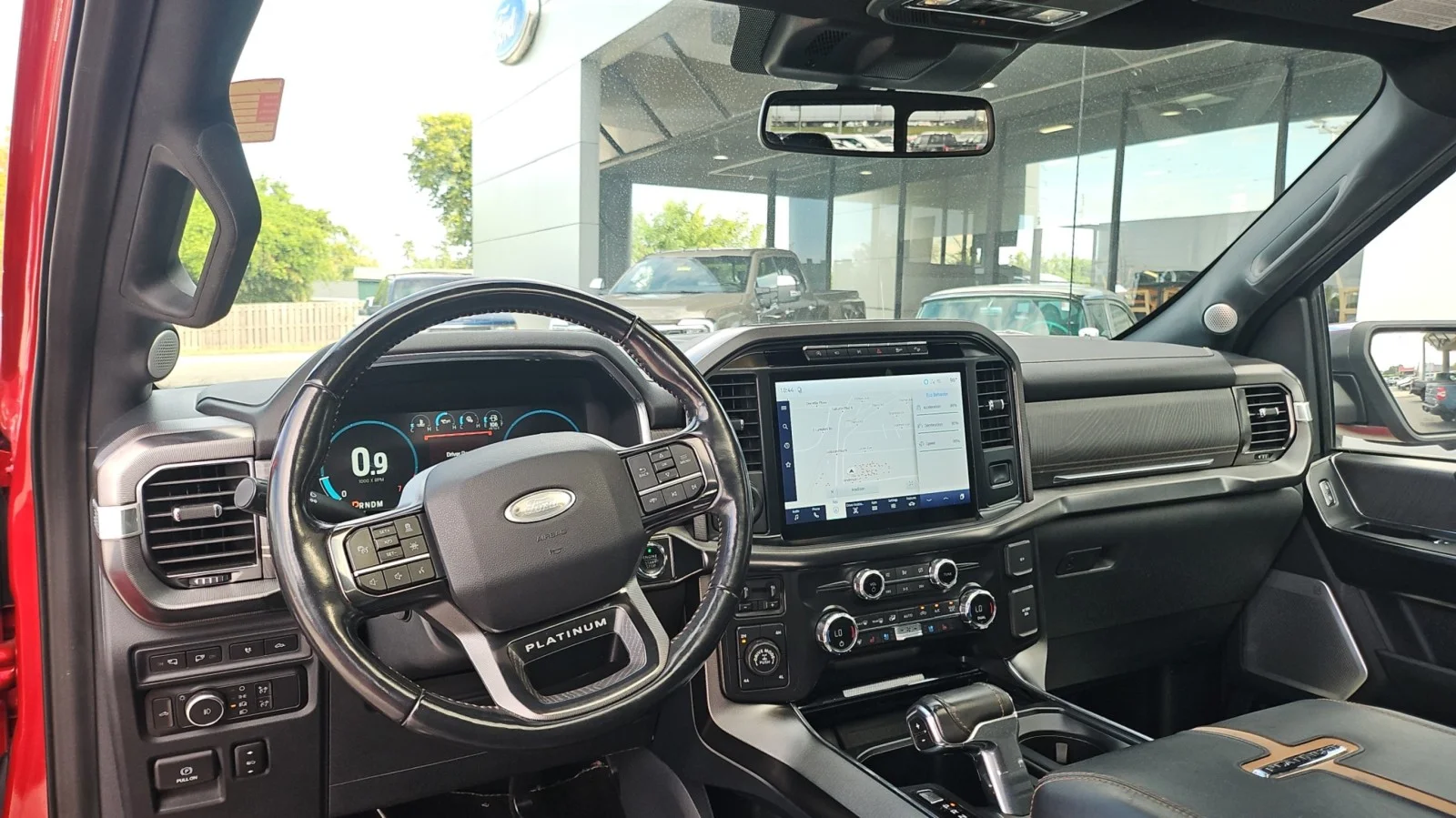 Used 2021 Red Ford Platinum 4WD image 14