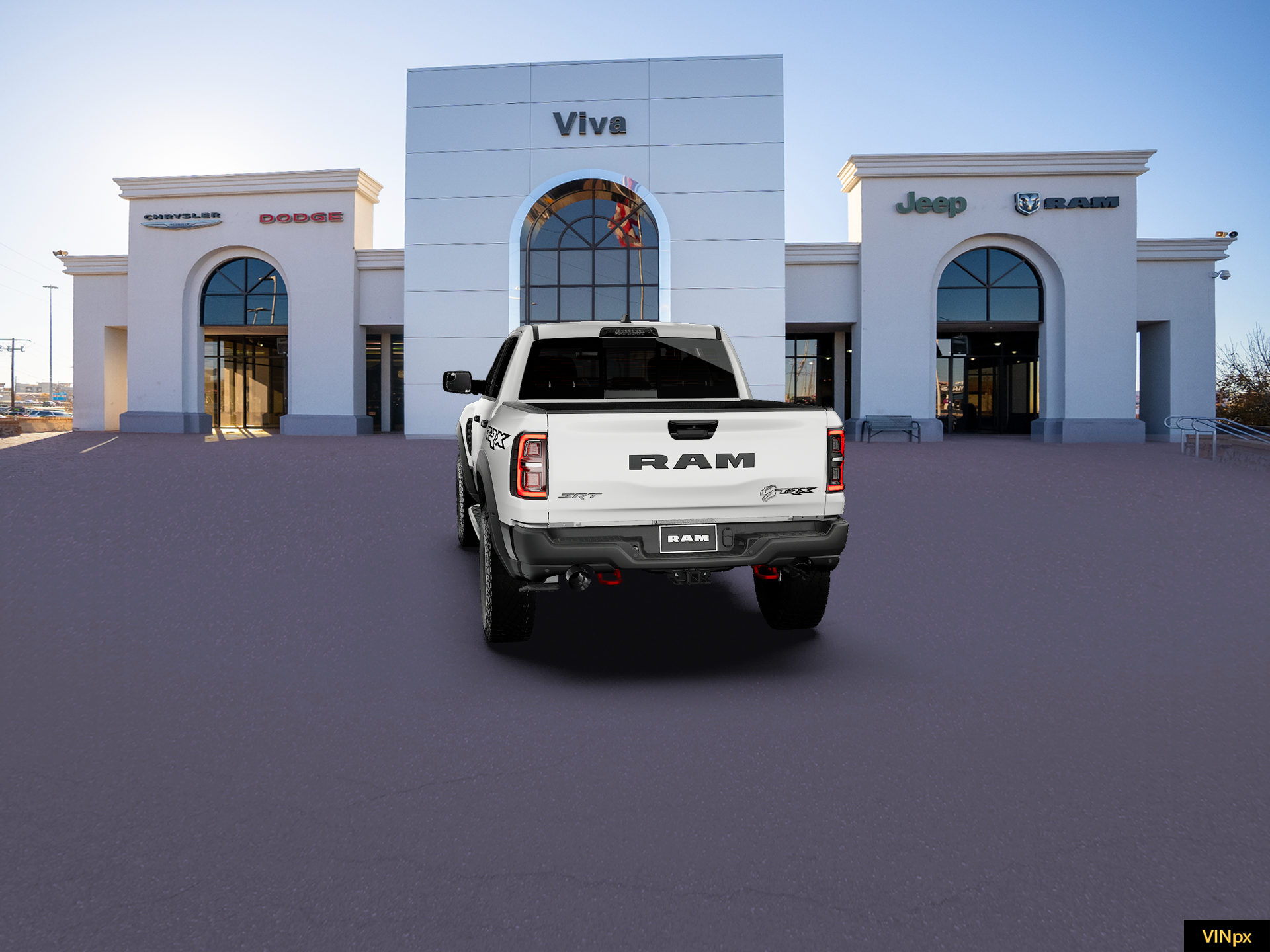 New 2027 Bright White Clear-Coat Exterior Paint RAM TRX image 25